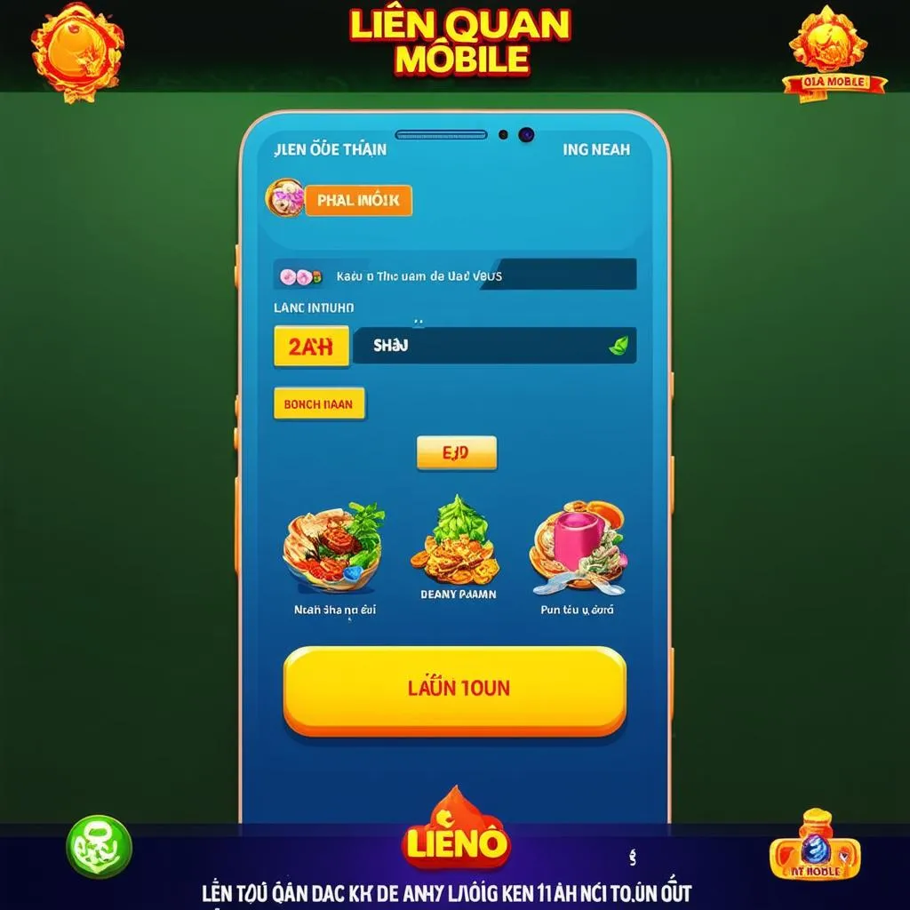 Giao diện game Liên Quân Mobile