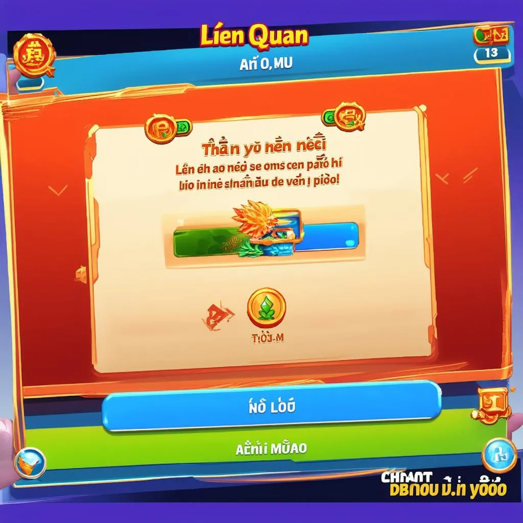 Giao diện game Liên Quân Mobile