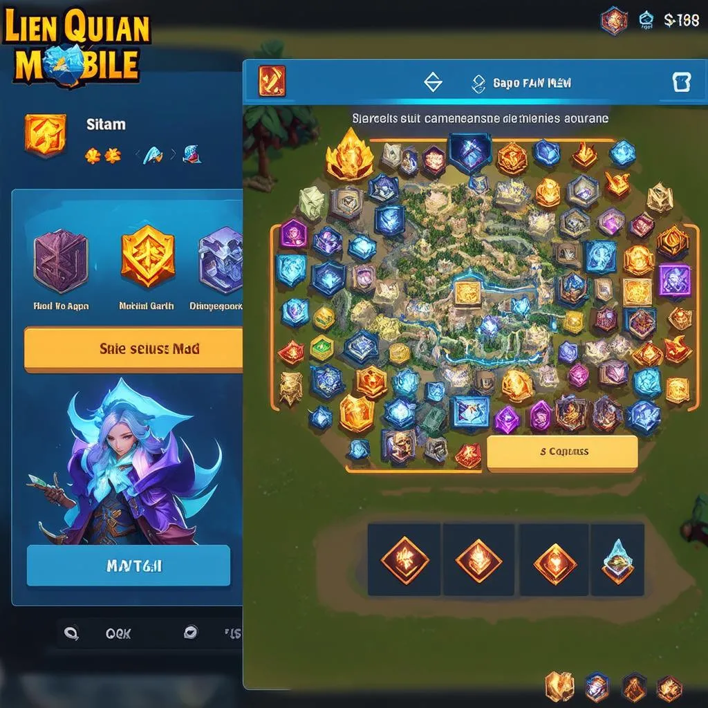 Giao diện Liên Quân Mobile