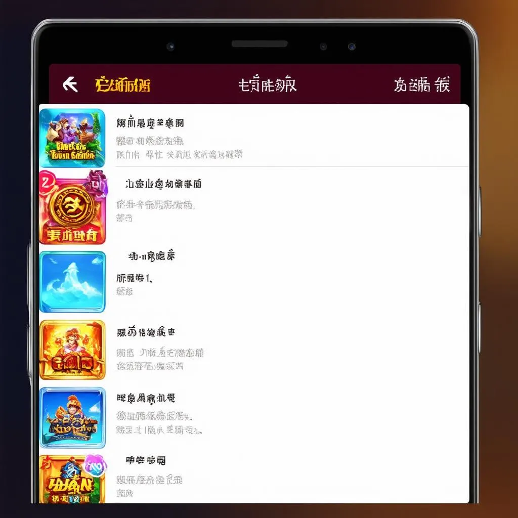 Giao diện Liên Quân Mobile