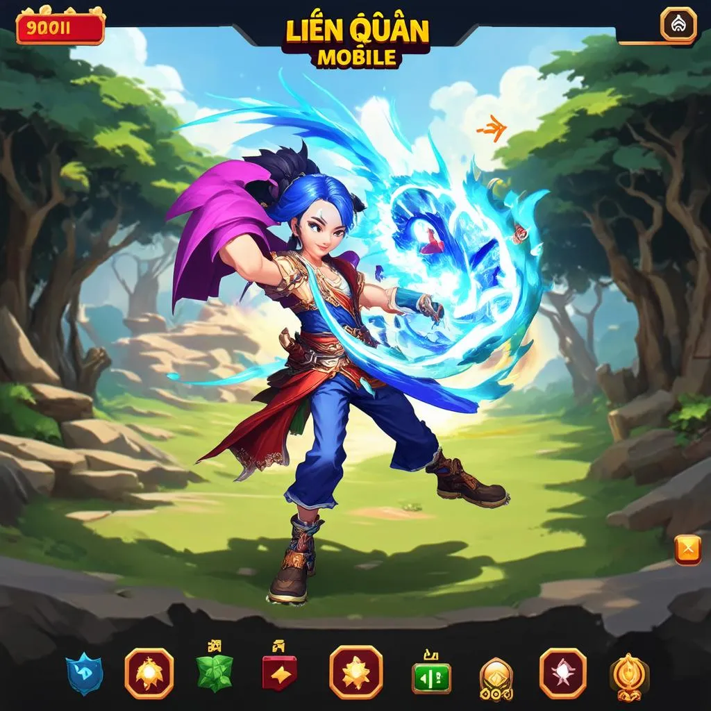 Giao diện Liên Quân Mobile