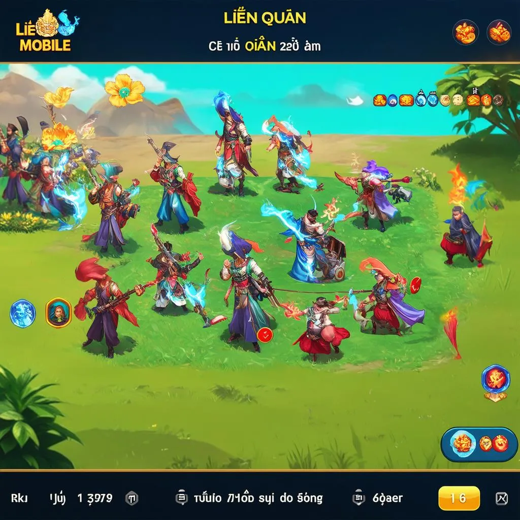 Giao diện game Liên Quân Mobile