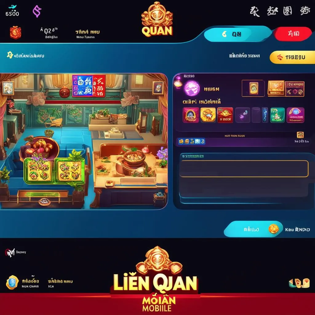 Giao diện Liên Quân Mobile