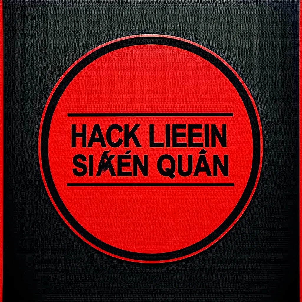 Hình ảnh cảnh báo hack Liên Quân