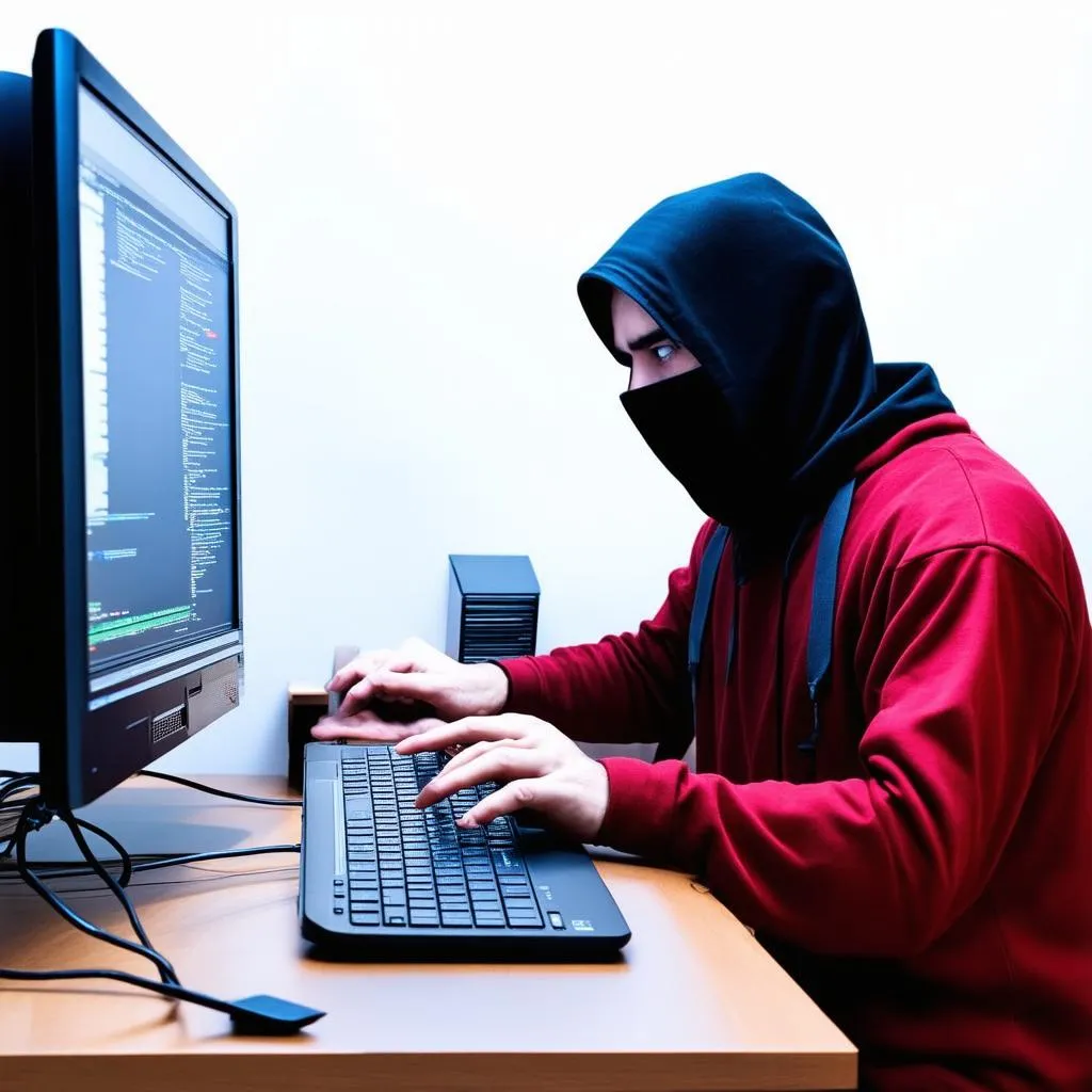 Hacker tấn công máy tính