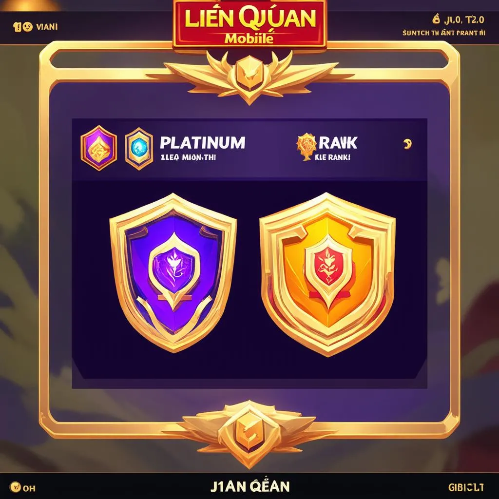 Game Liên Quân Mobile rank bạch kim