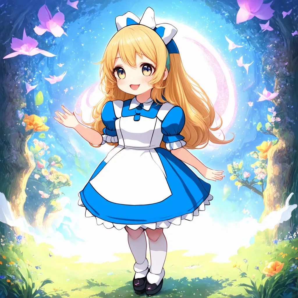 Hình Nền Alice Chibi