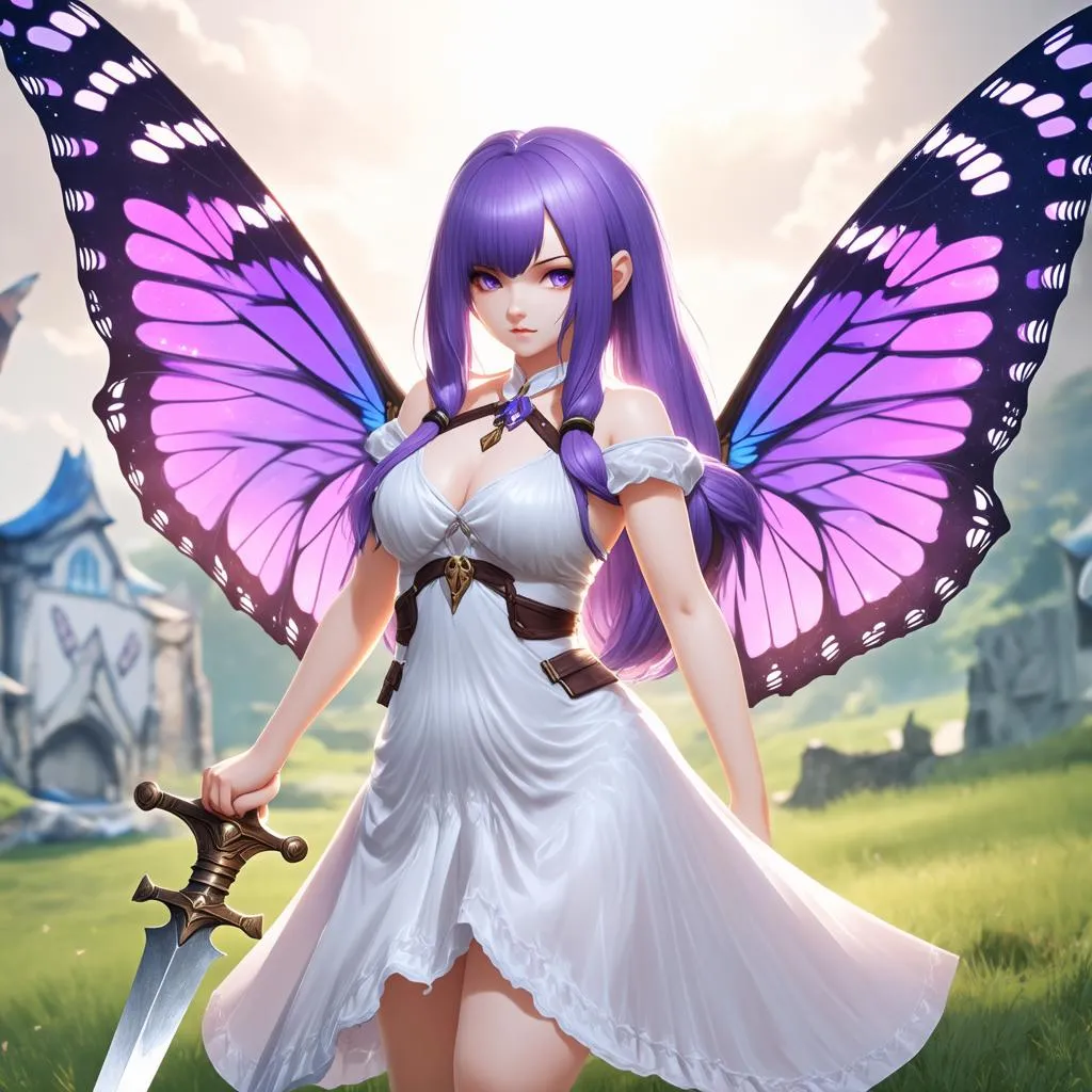 Hình nền Liên Quân Anime Butterfly