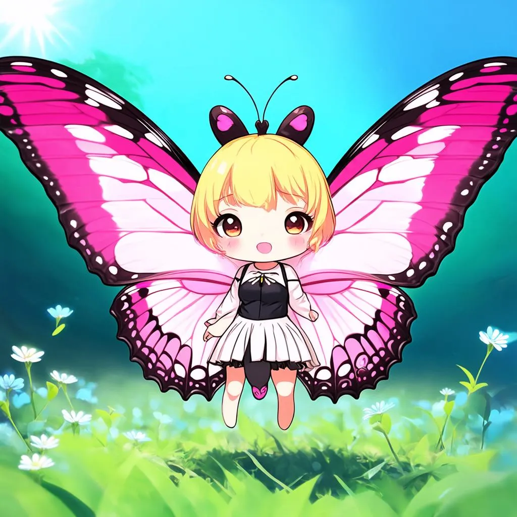 Hình nền Liên Quân Chibi Butterfly