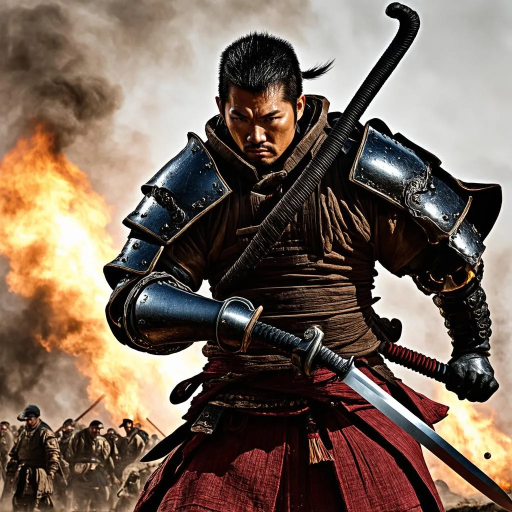 Hình nền Maloch Samurai Tử Sĩ Liên Quân