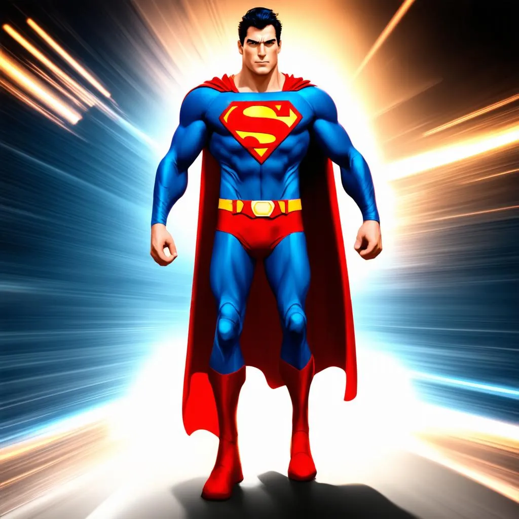 Hình nền Superman hiệu ứng