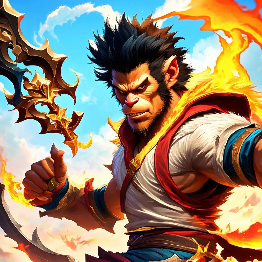 Hình nền Wukong Liên Quân đẹp