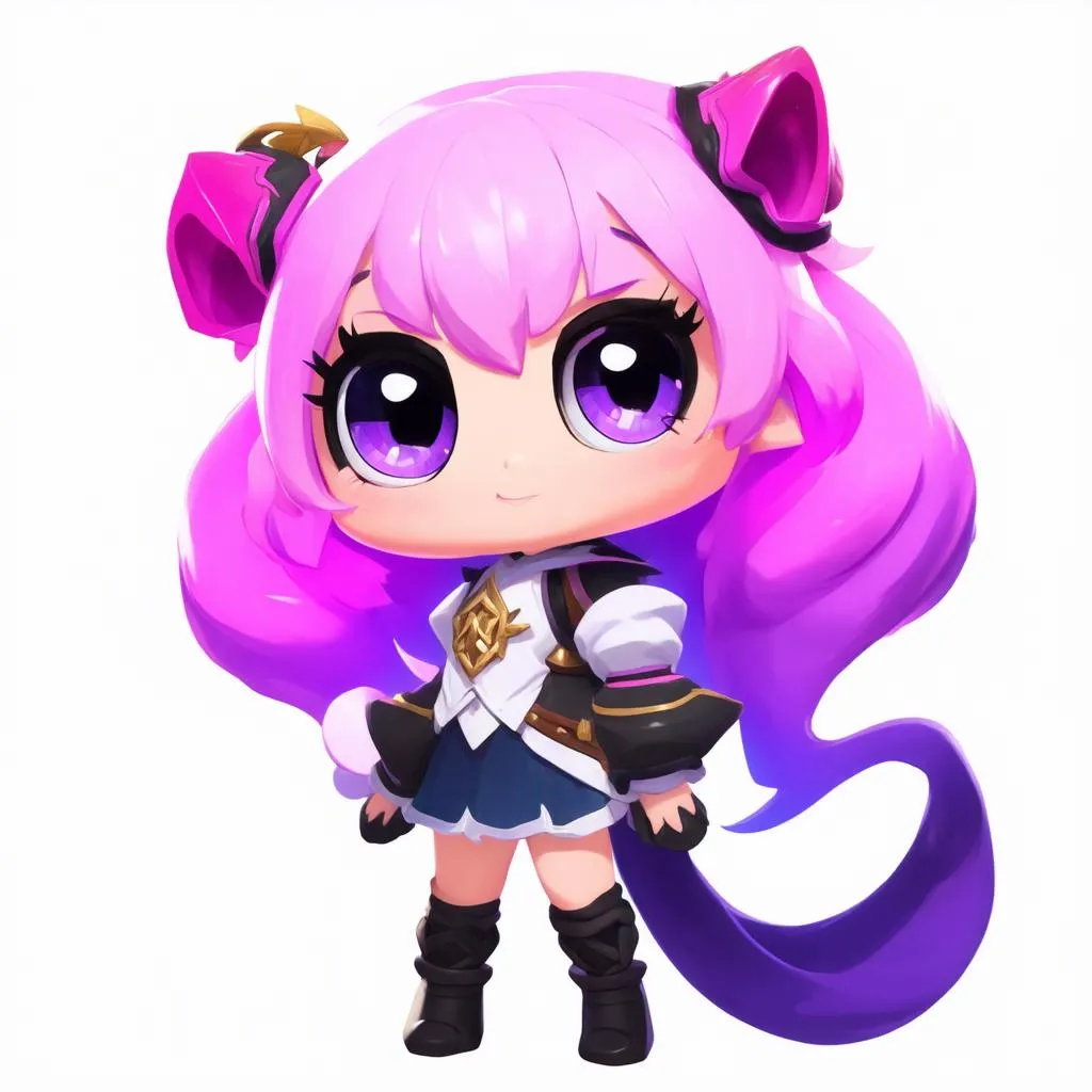 Hình nền Ilumia chibi