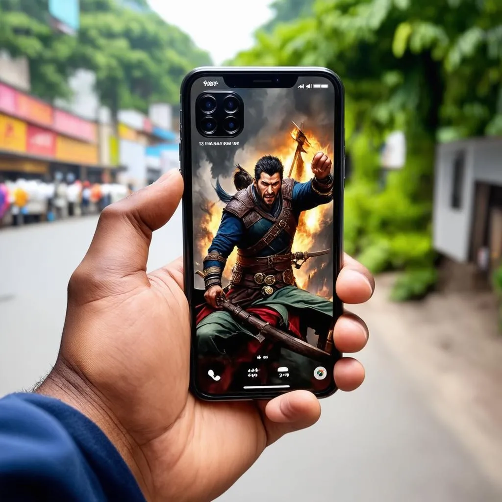 iPhone 13 Pro Max chơi Liên Quân