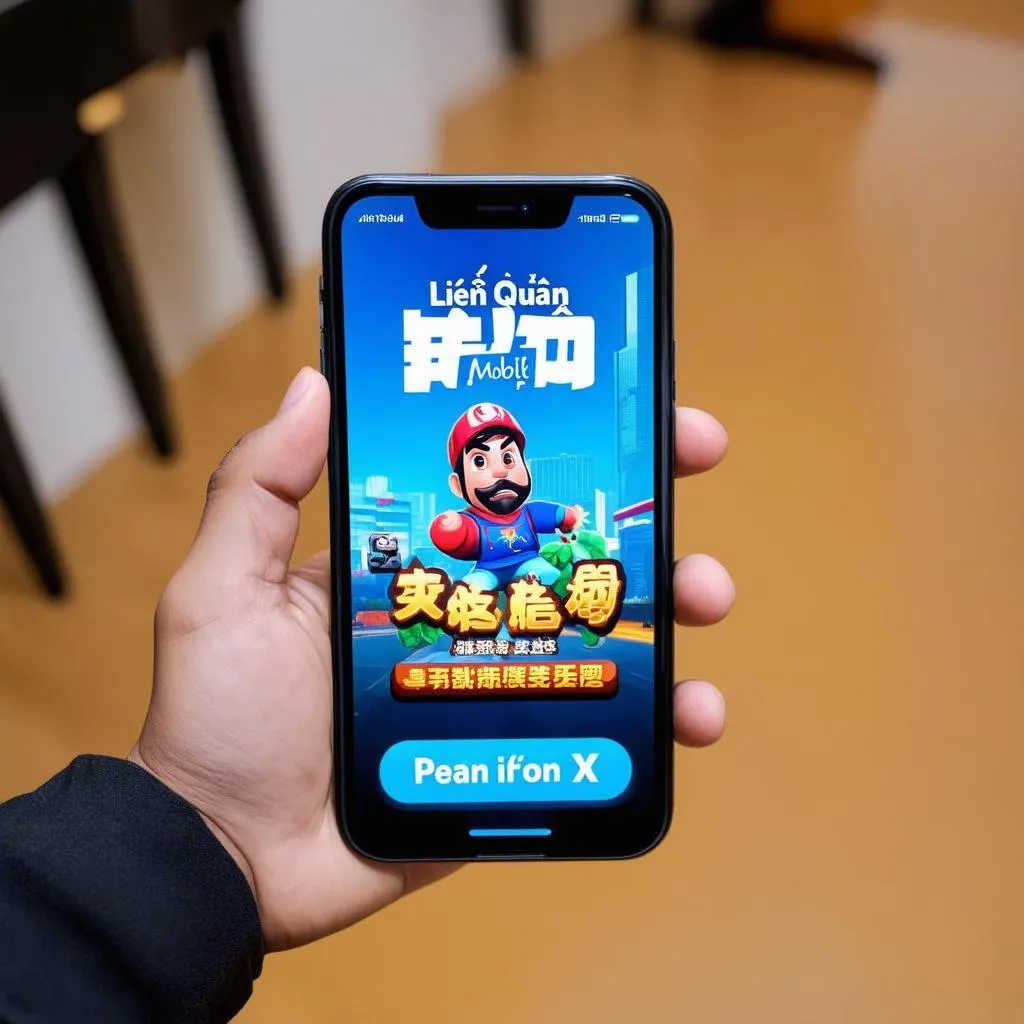 iPhone X chơi Liên Quân