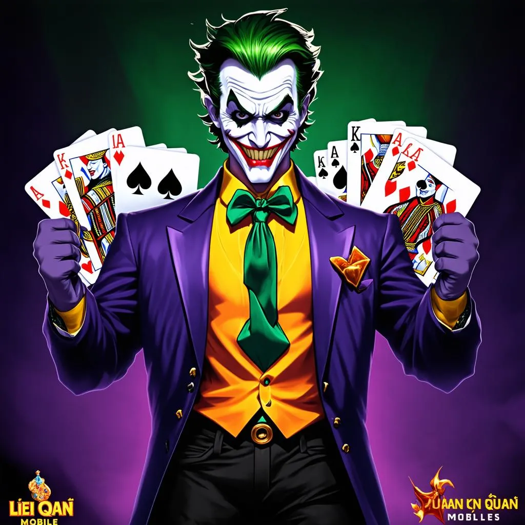 Hình Nền Joker Trò Đùa Tử Vong Liên Quân Ngầu