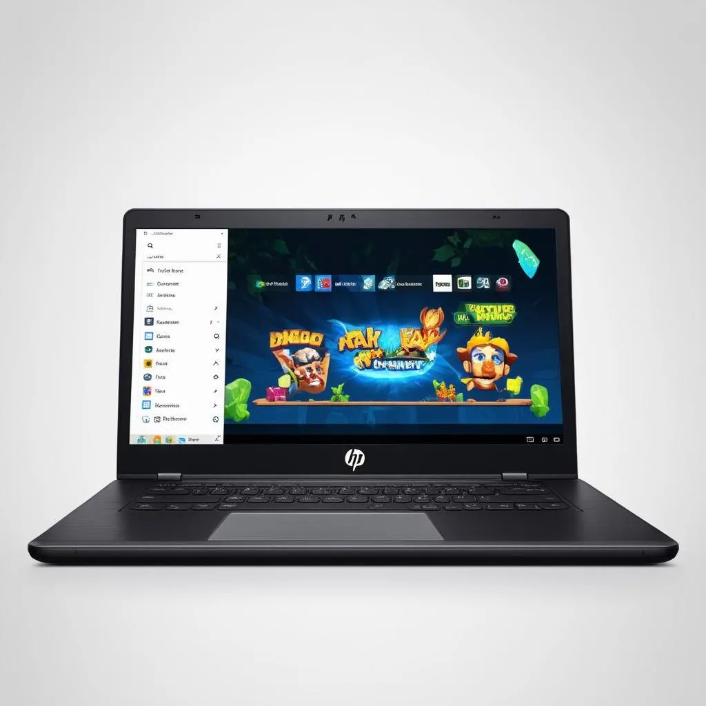 laptop HP cảm ứng