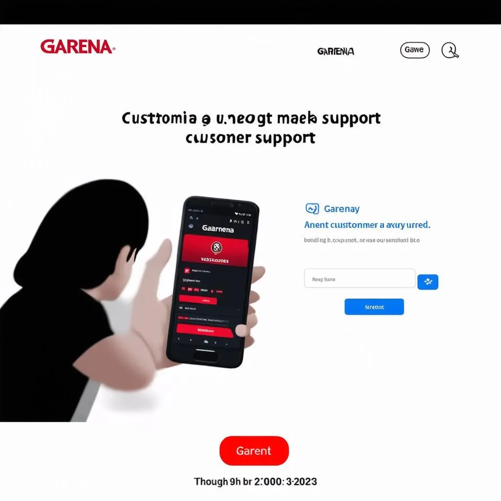 Liên hệ hỗ trợ Garena