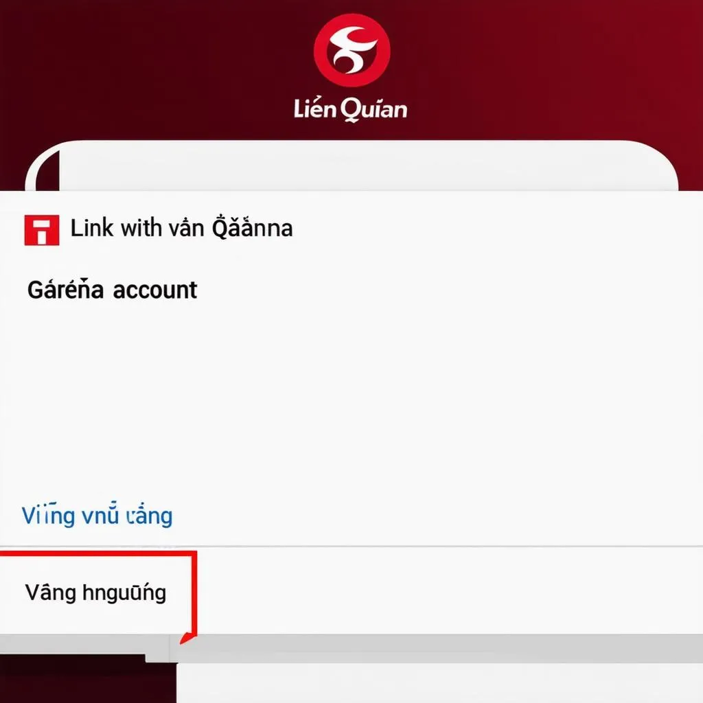 Liên Kết Tài Khoản Garena