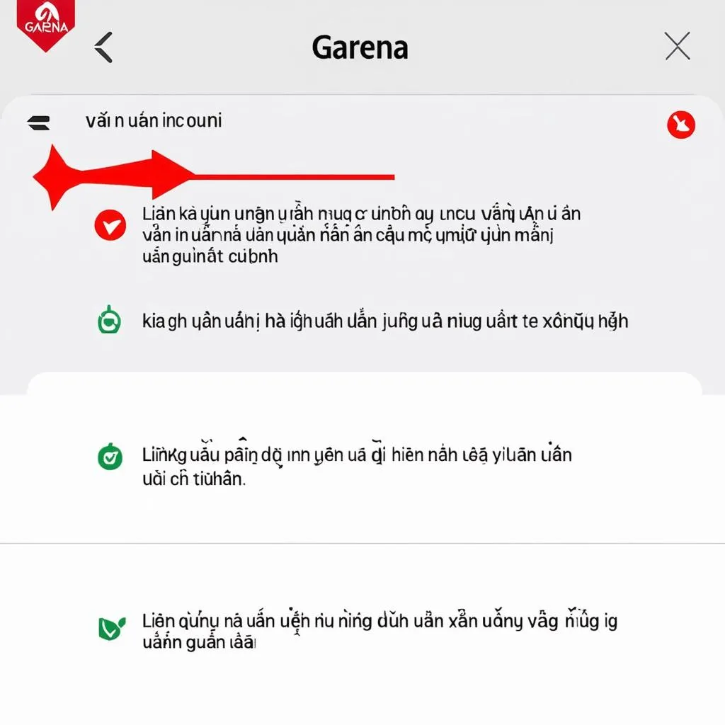 Liên kết tài khoản Garena