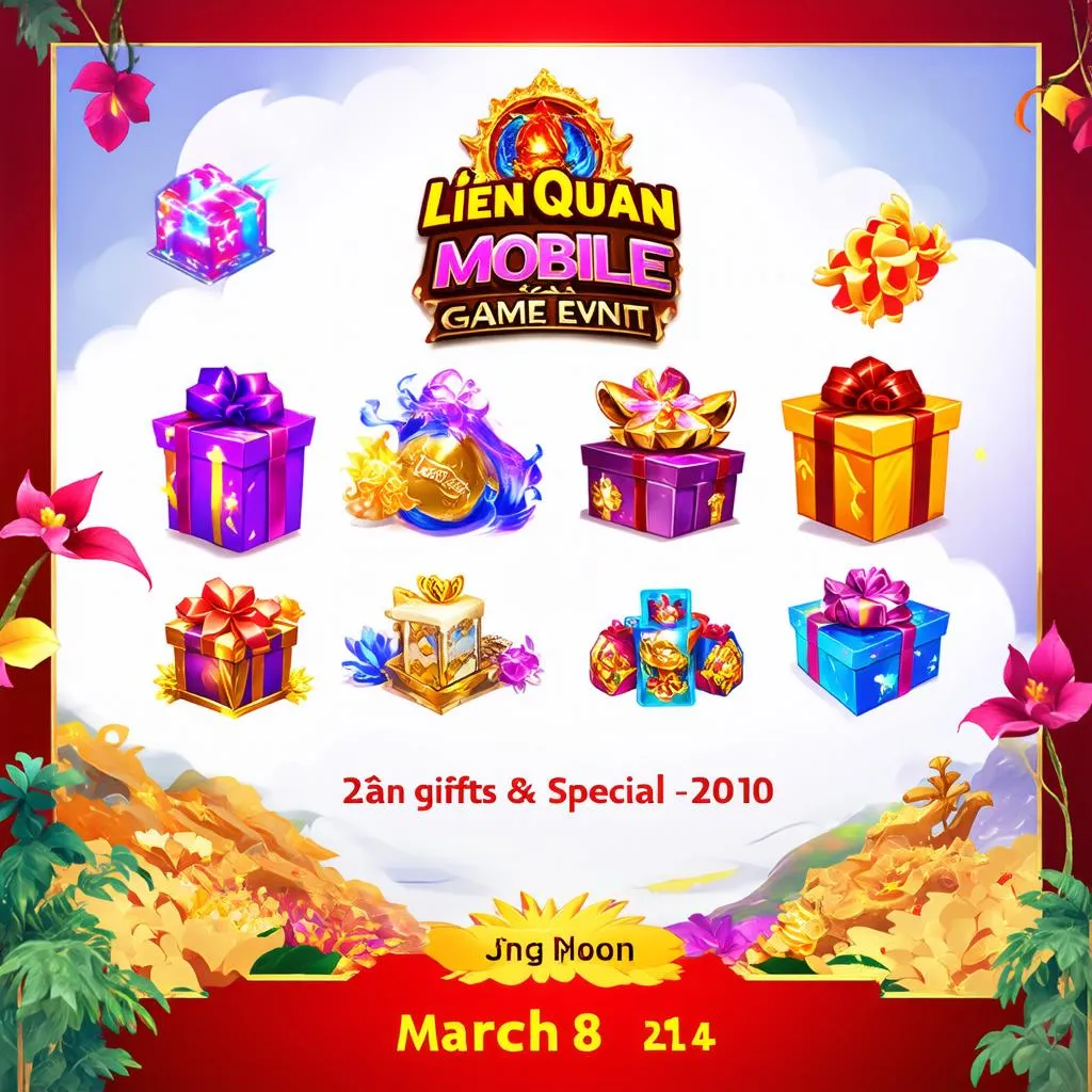 Banner sự kiện Liên Quân 8/3