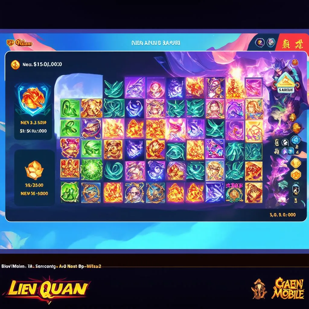 Giao diện game Liên Quân chế độ mới