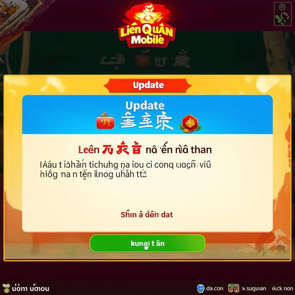 Game Liên Quân Mobile cập nhật