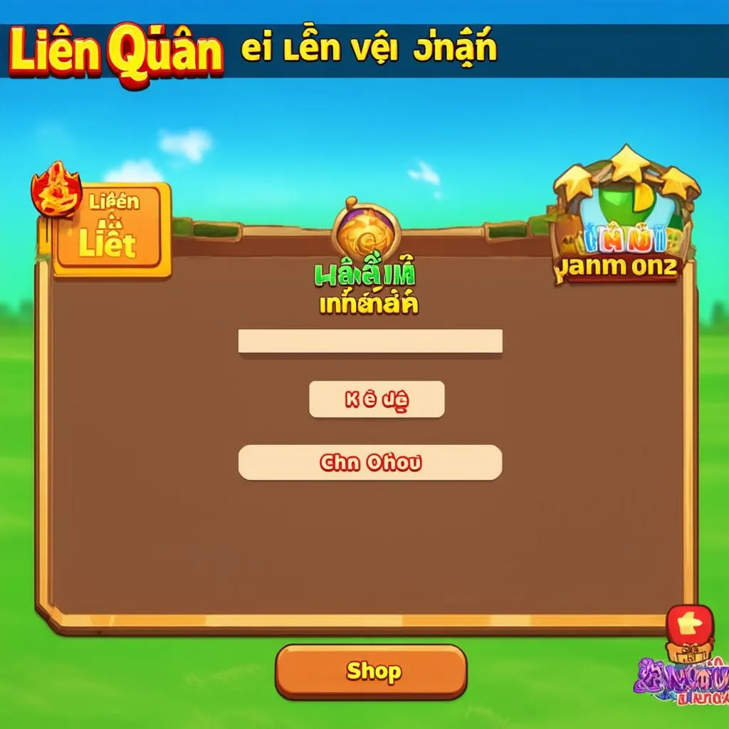 Game Liên Quân Mobile Chơi Thử: Giao Diện