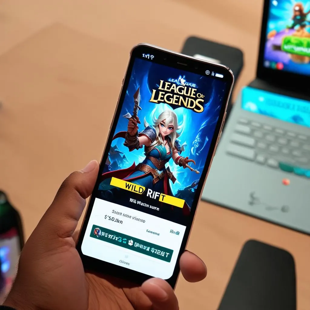 Game Liên Quân Mobile Garena trên điện thoại