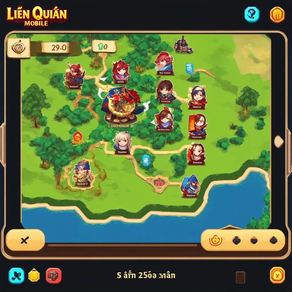 Giao diện game Liên Quân Mobile