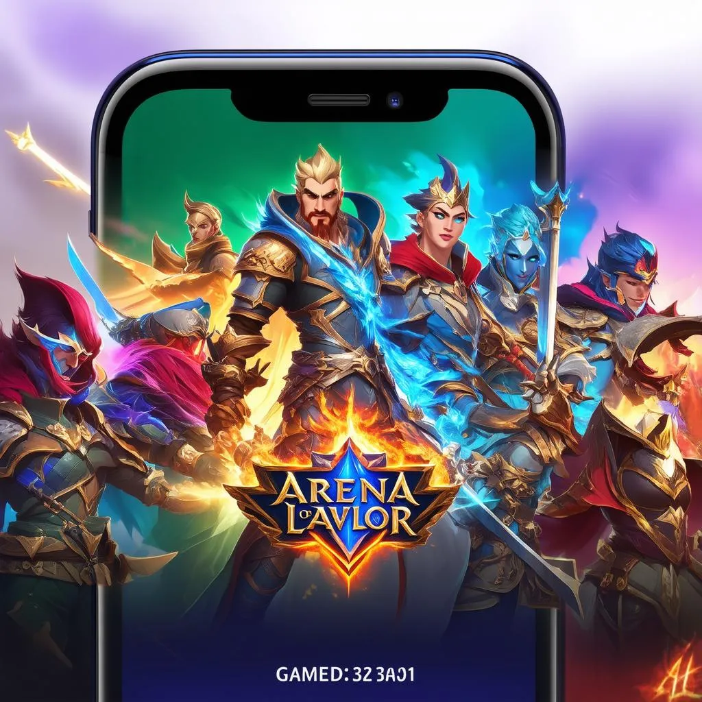 Giao diện game Liên Quân Mobile