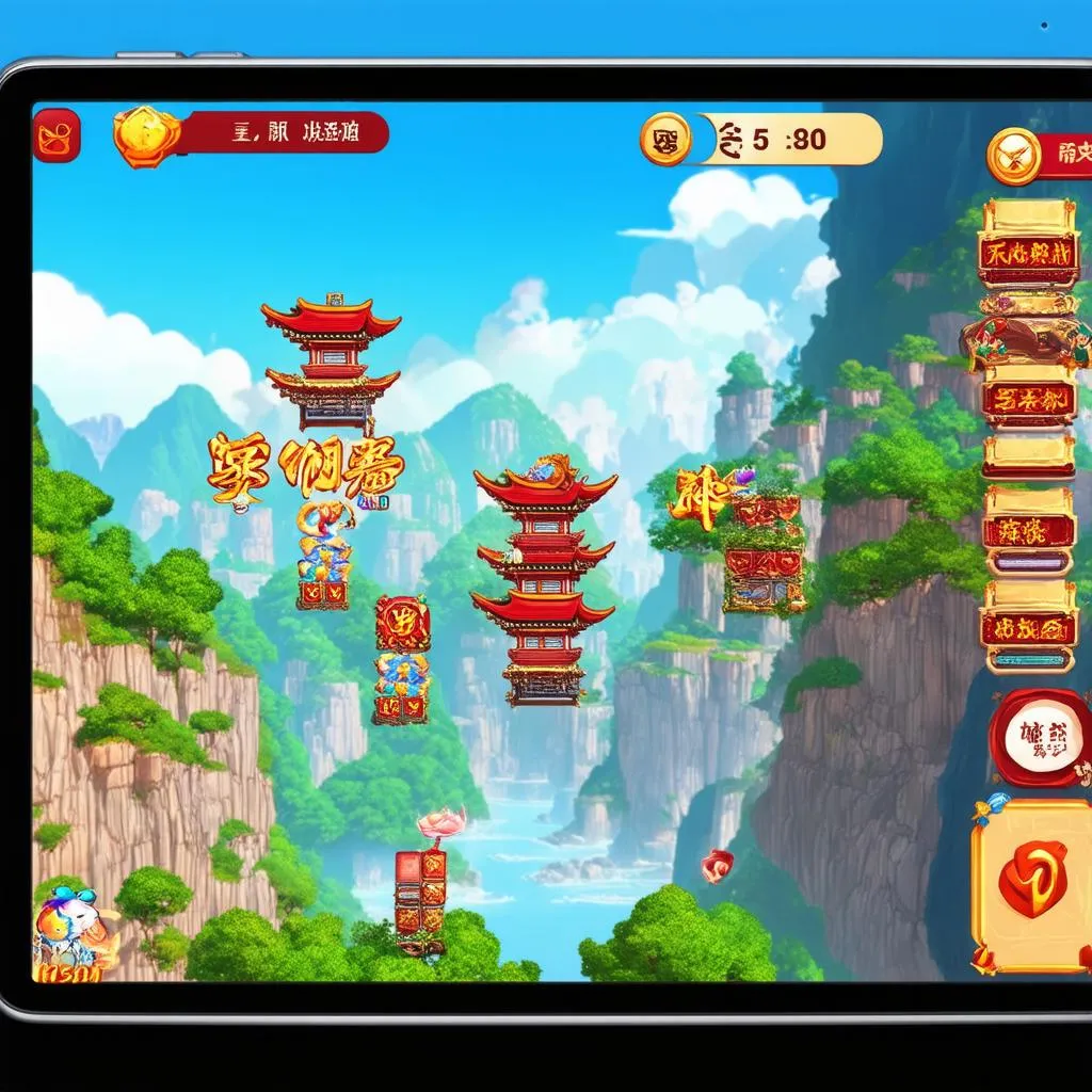 Giao diện chơi game Liên Quân Mobile