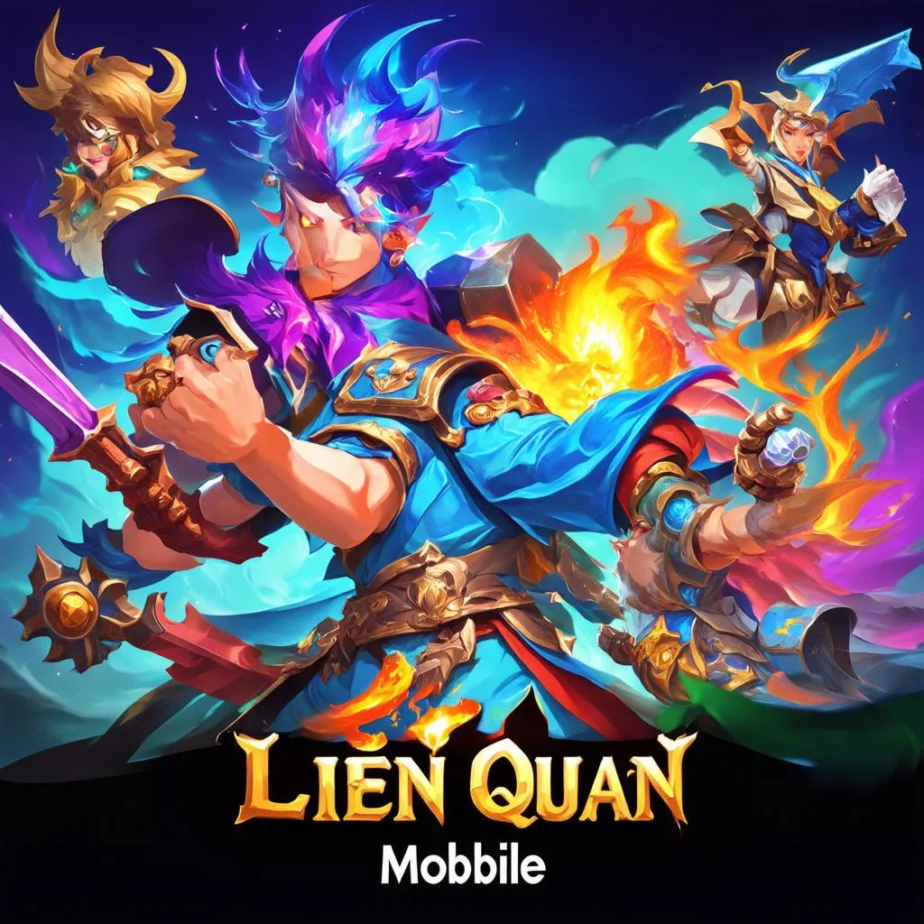 Giao diện chính Liên Quân Mobile