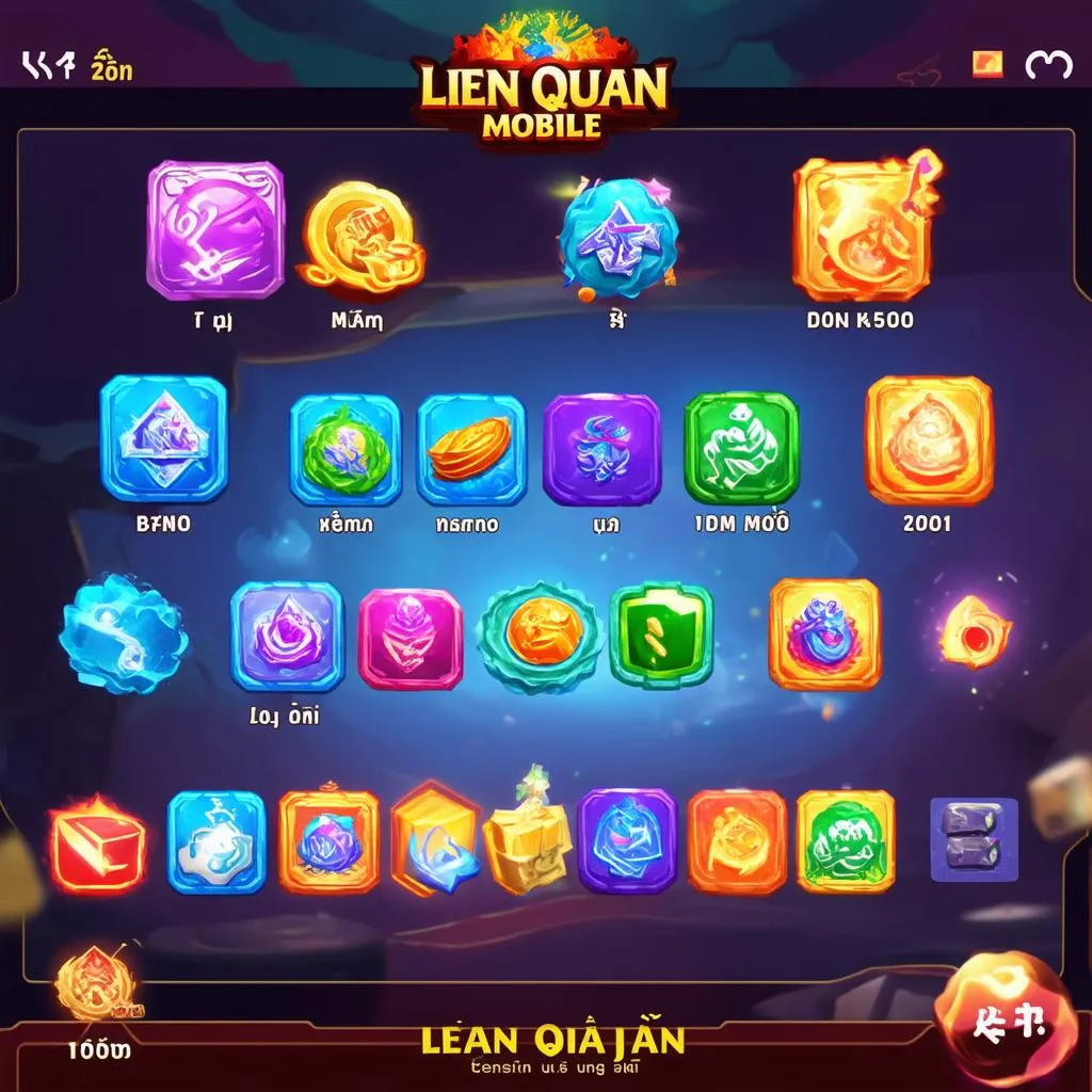 Giao diện chính Liên Quân Mobile