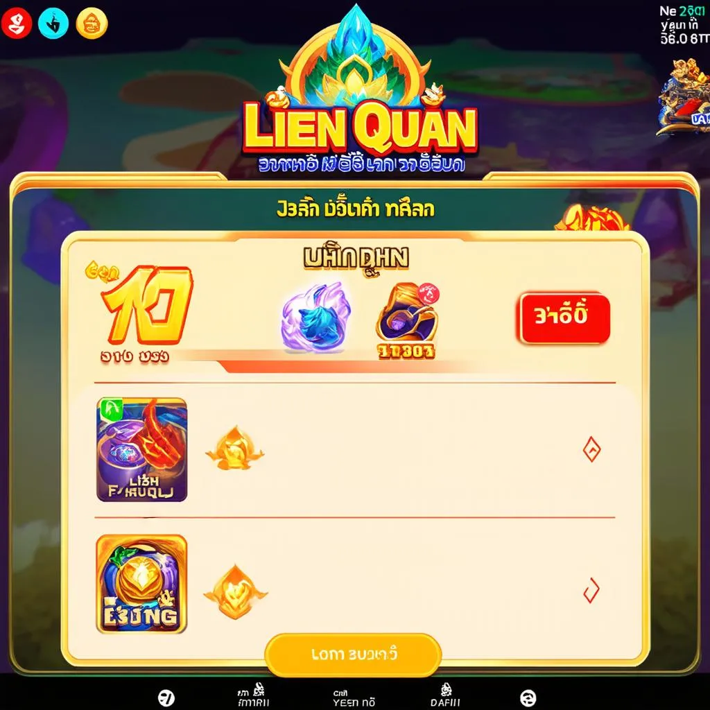 Giao diện game Liên Quân Mobile