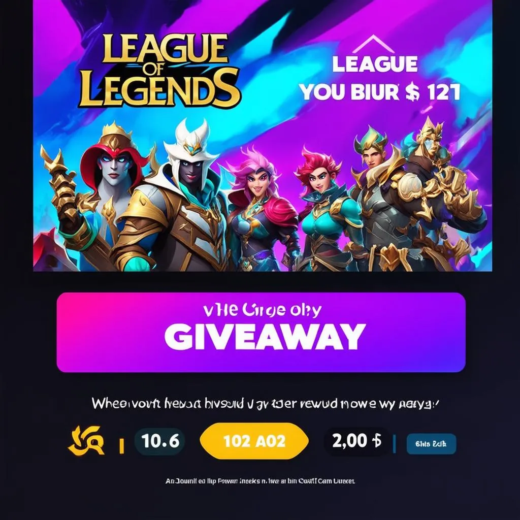 Giveaway Liên Quân Mobile