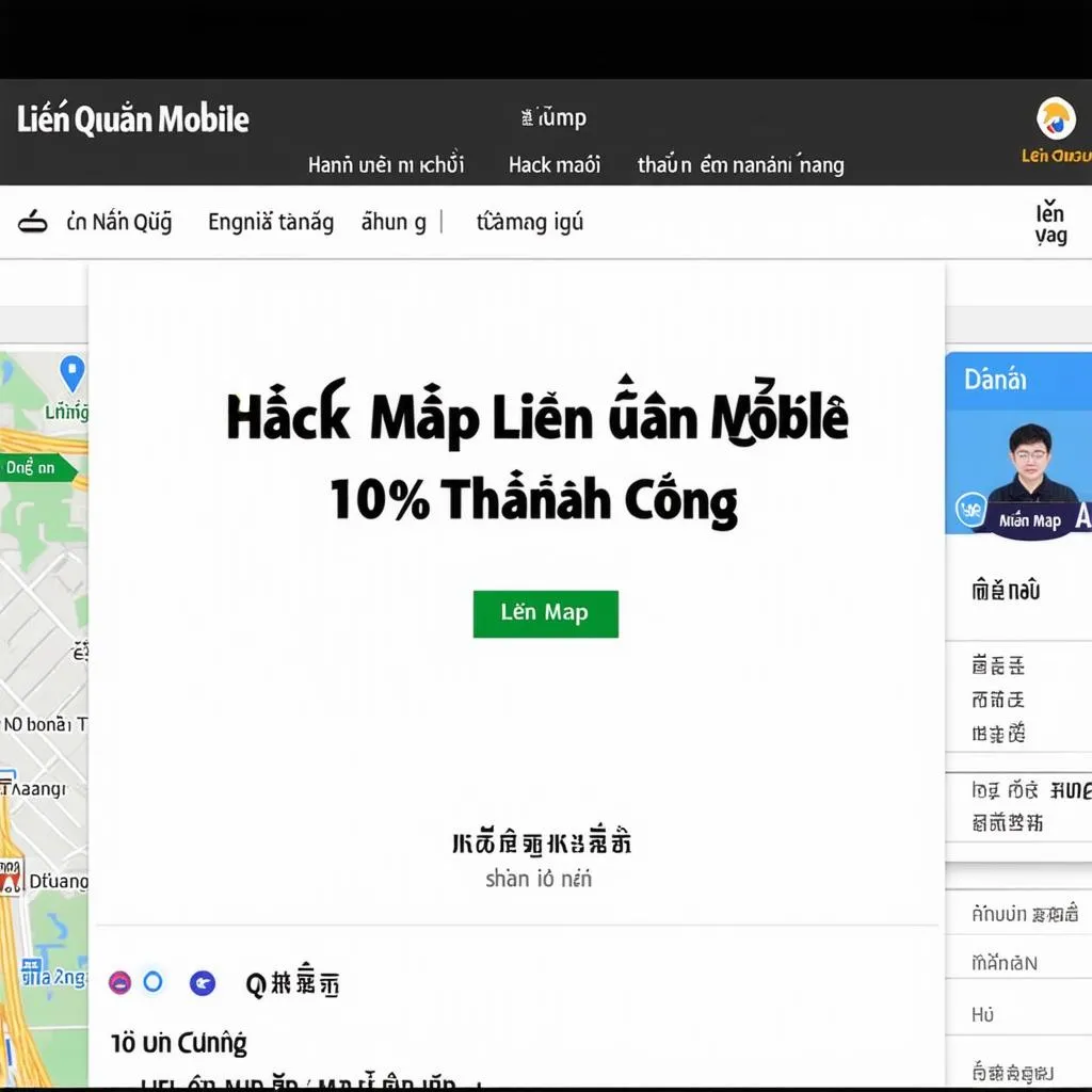 Hack Map Liên Quân Mobile