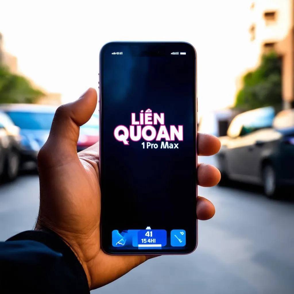 Tên Liên Quân đẹp trên iPhone