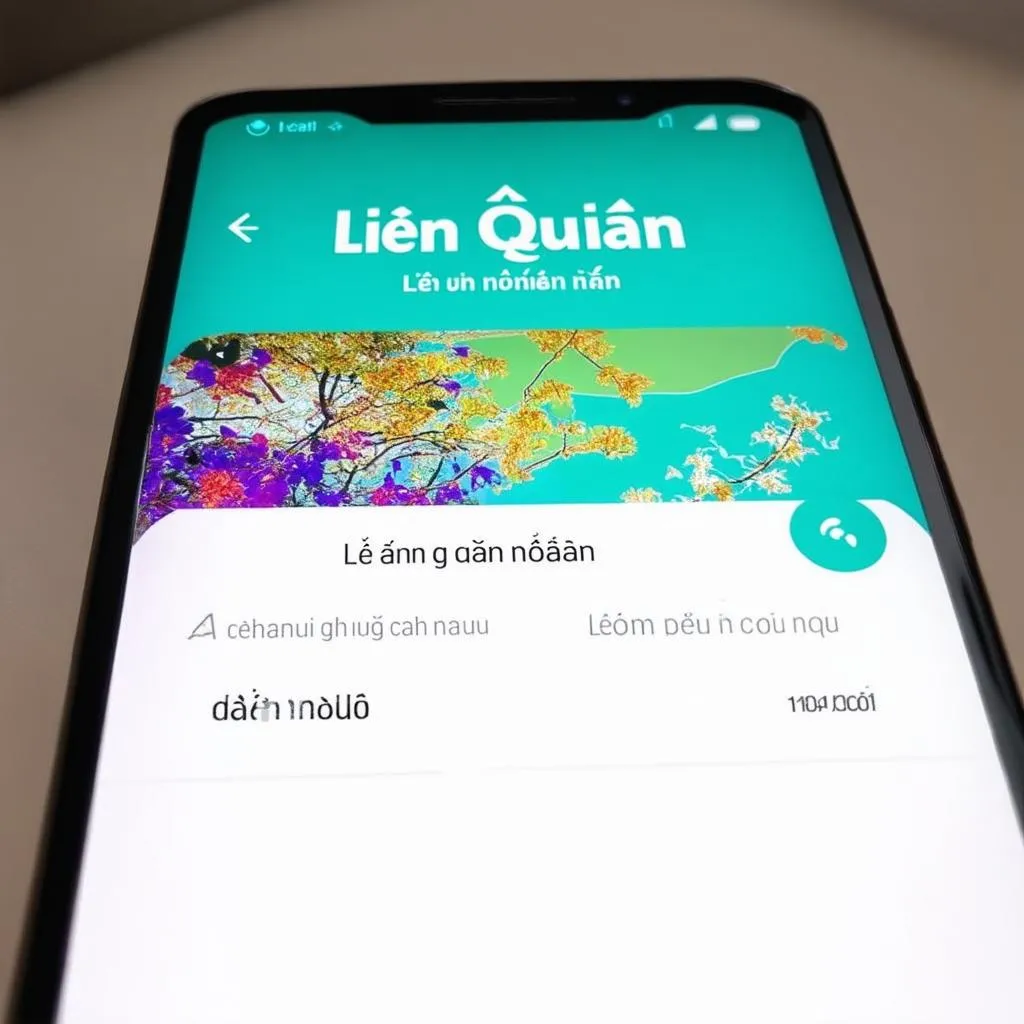 Liên Quân Mobile màn hình chính