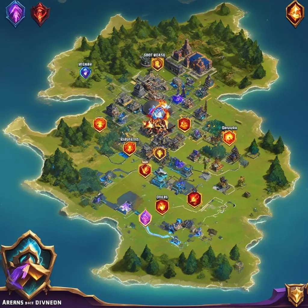 Game map Liên Quân Mobile