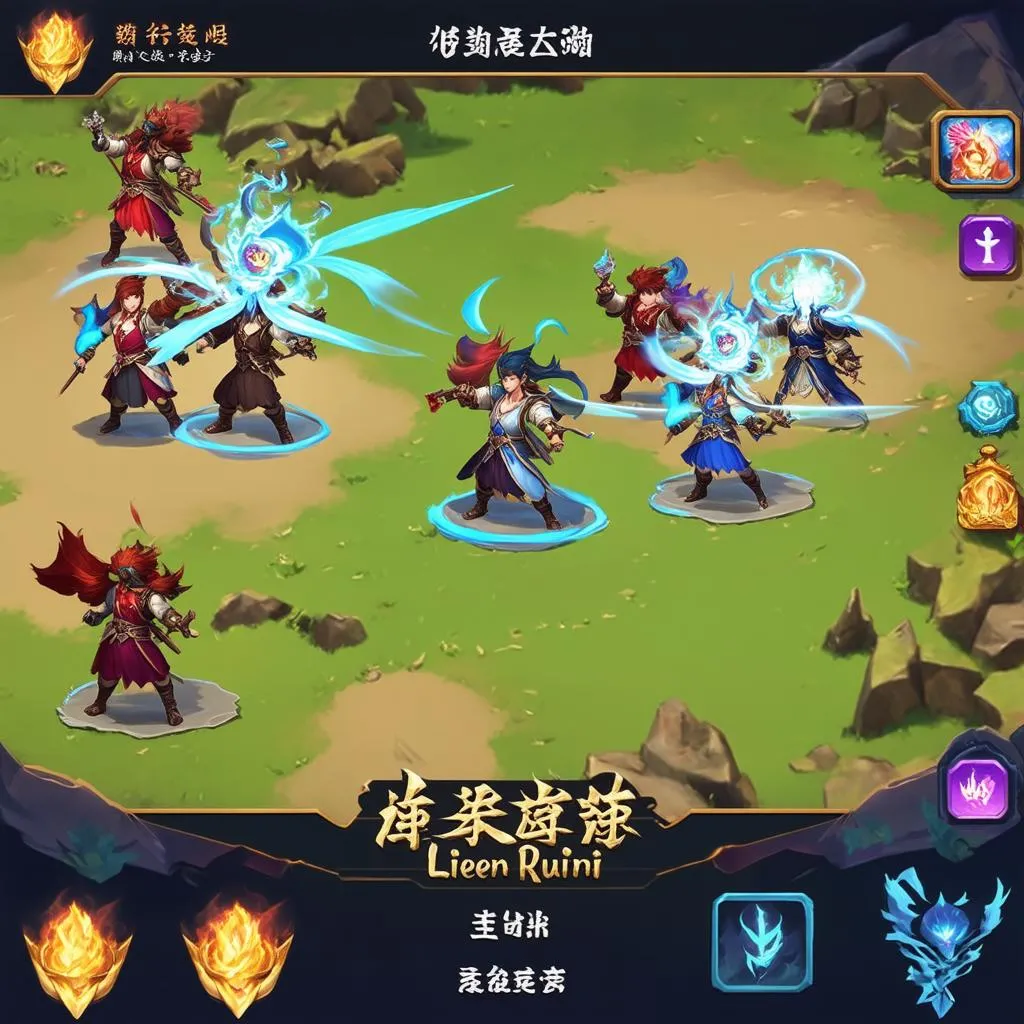 Liên Quân Mobile Taiwan Gameplay