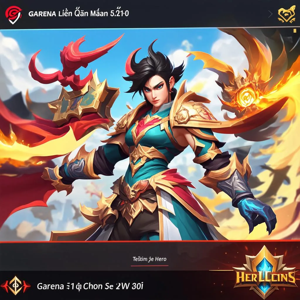 Garena Liên Quân Mobile Máy Chủ Thử Nghiệm