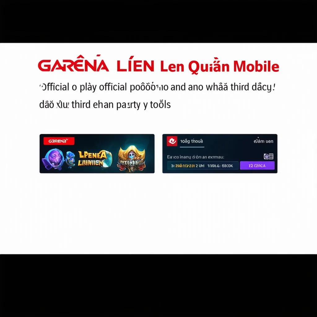 Liên Quân Mobile Uy Tín