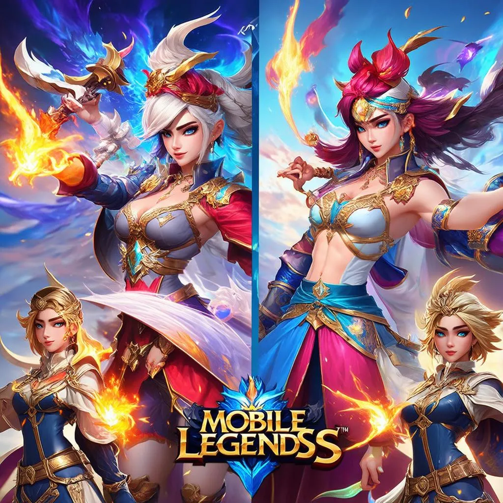 So sánh đồ họa Liên Quân Mobile và Mobile Legends