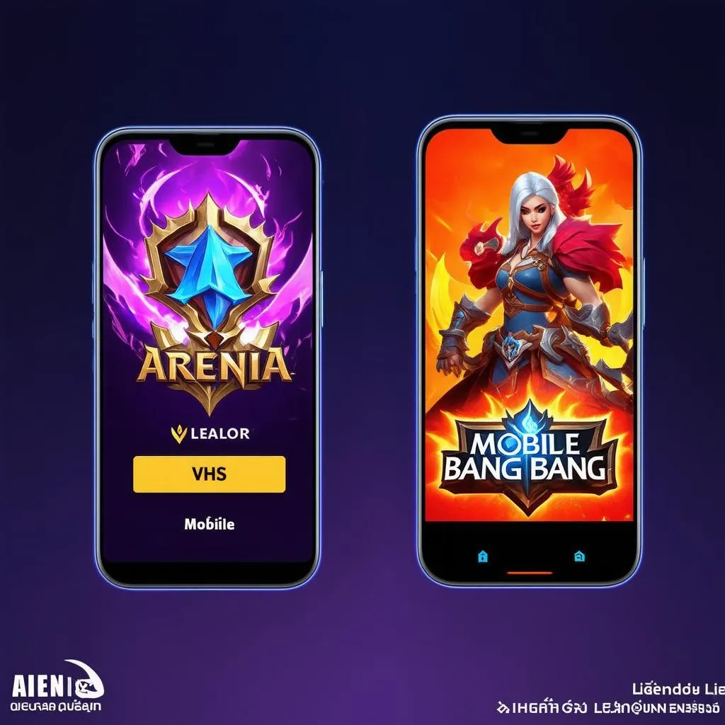 Hình ảnh so sánh Liên Quân Mobile và Mobile Legends