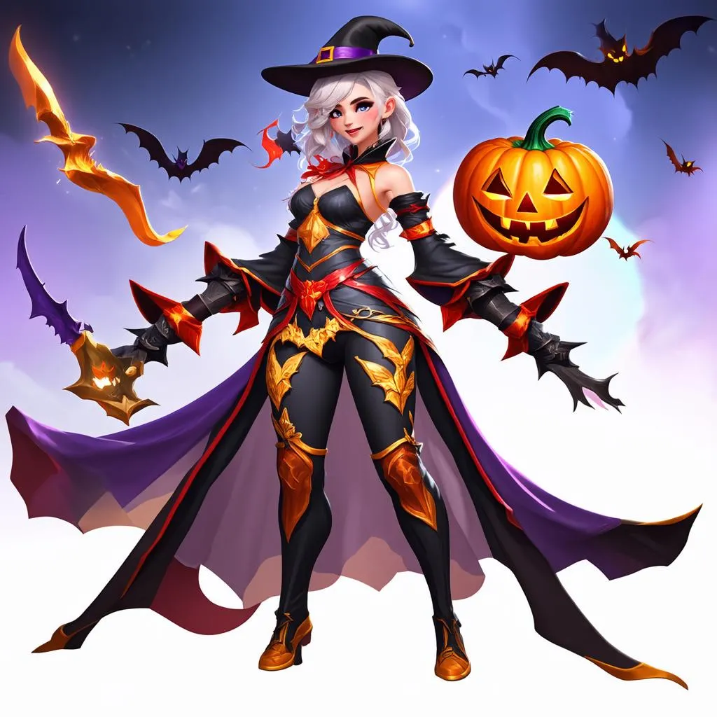 Skin Halloween trong Liên Quân Mobile