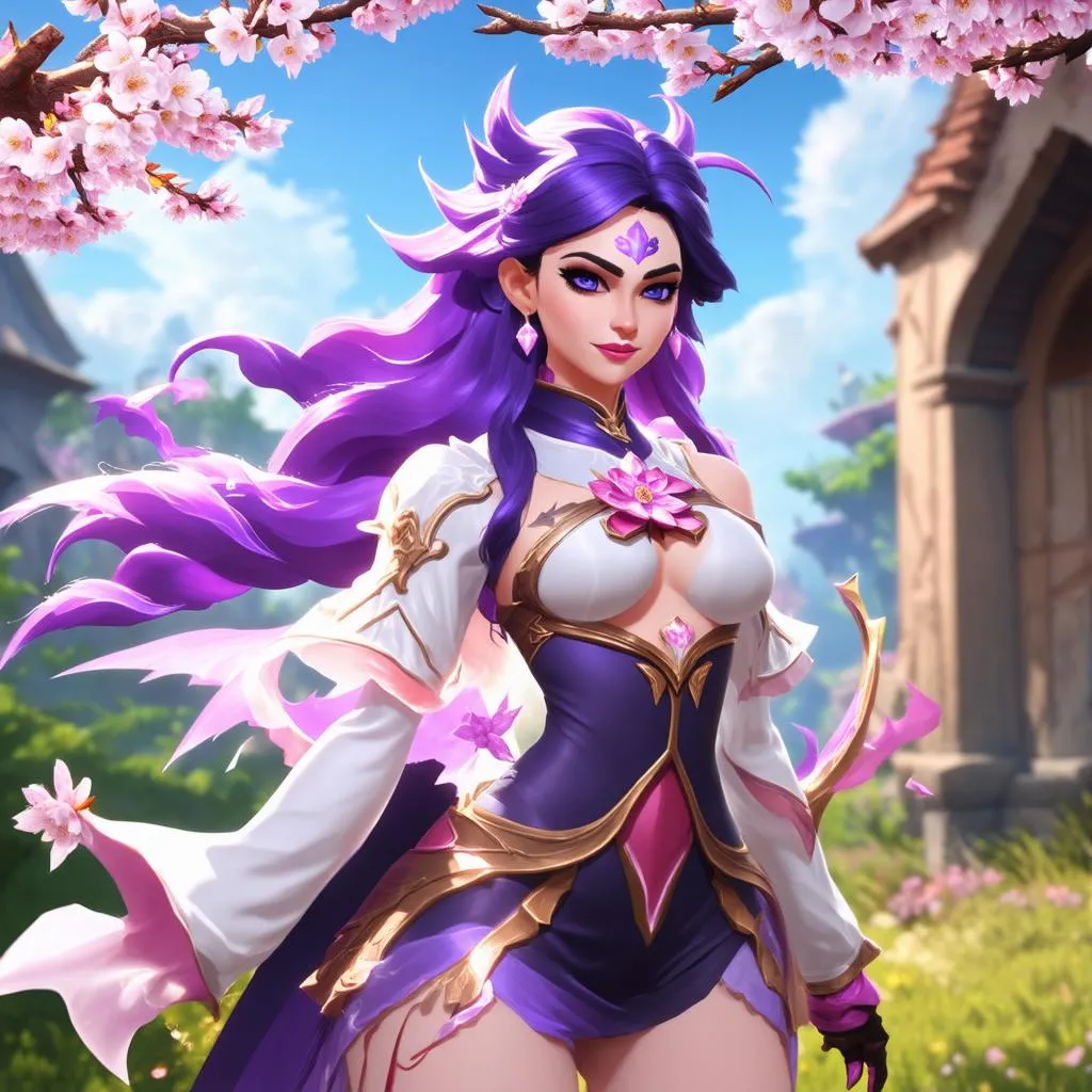 Liliana Tiểu Thư Anh Đào trong game Liên Quân