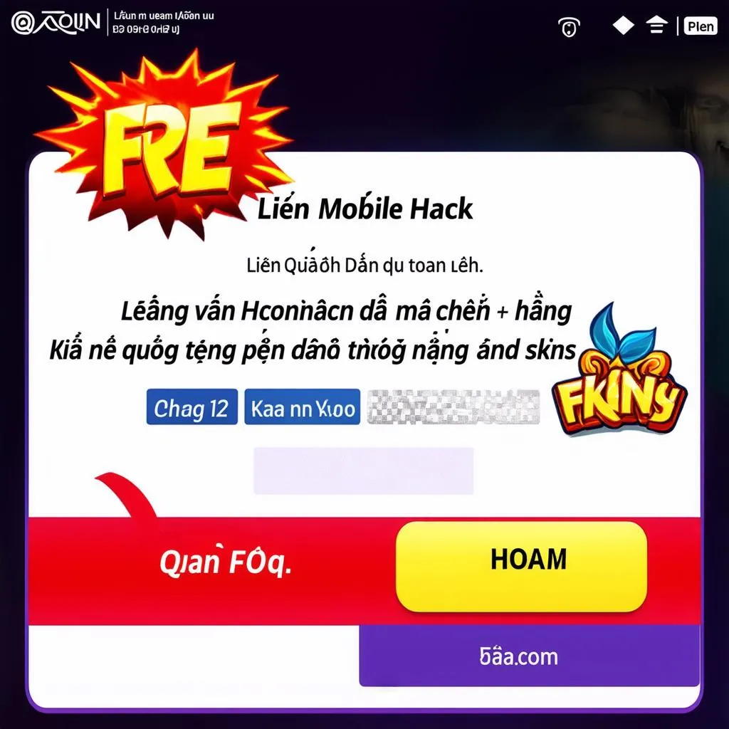 Lừa Đảo Hack Liên Quân