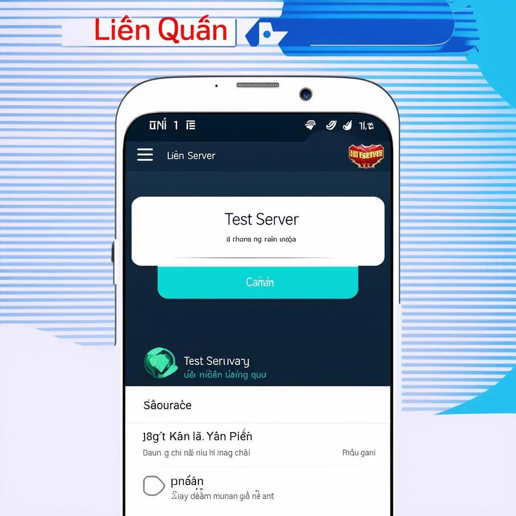 Máy chủ thử nghiệm Liên Quân Mobile