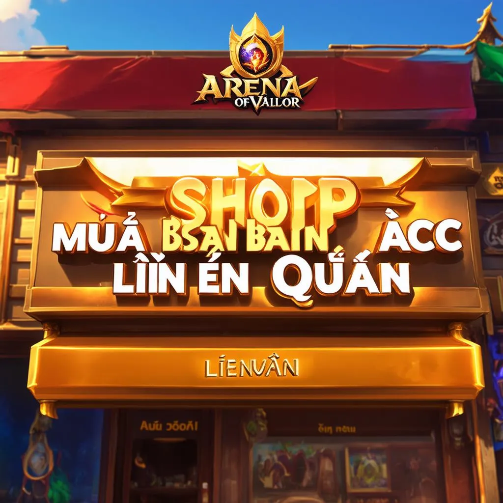 Shop mua bán acc Liên Quân